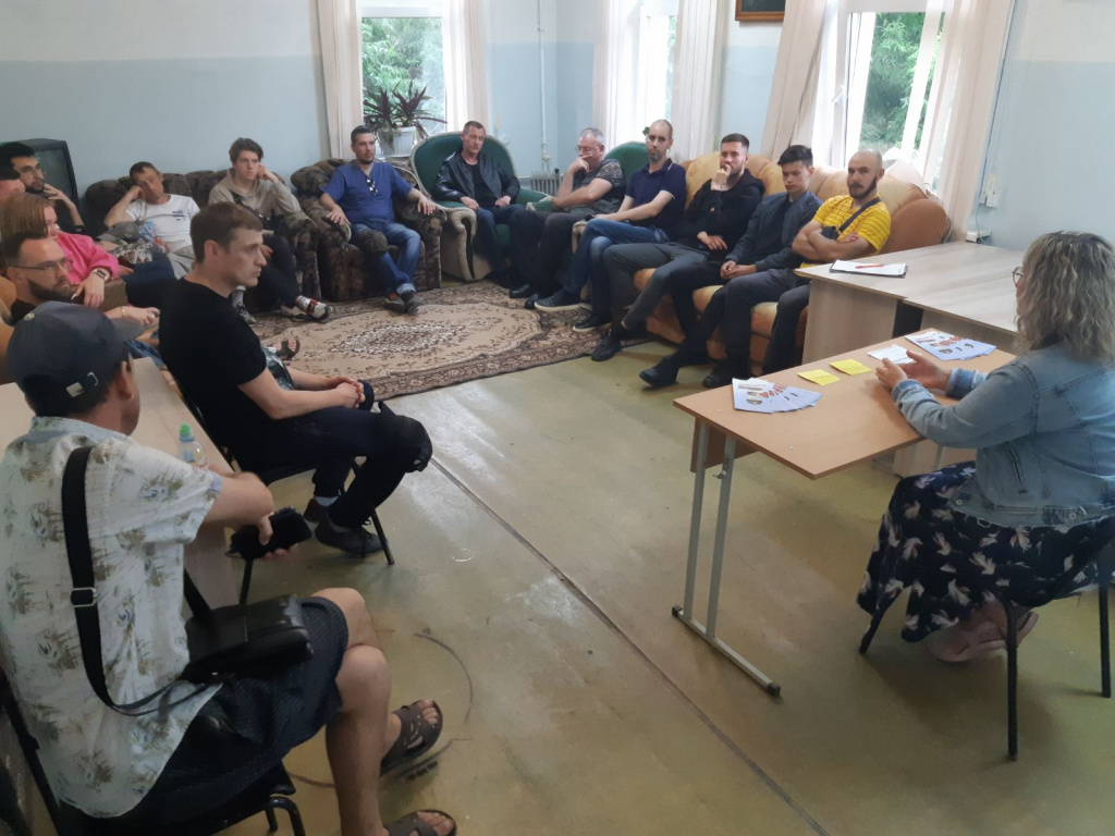Встреча с осужденными гражданами, зависимыми от алкоголя и наркотиков