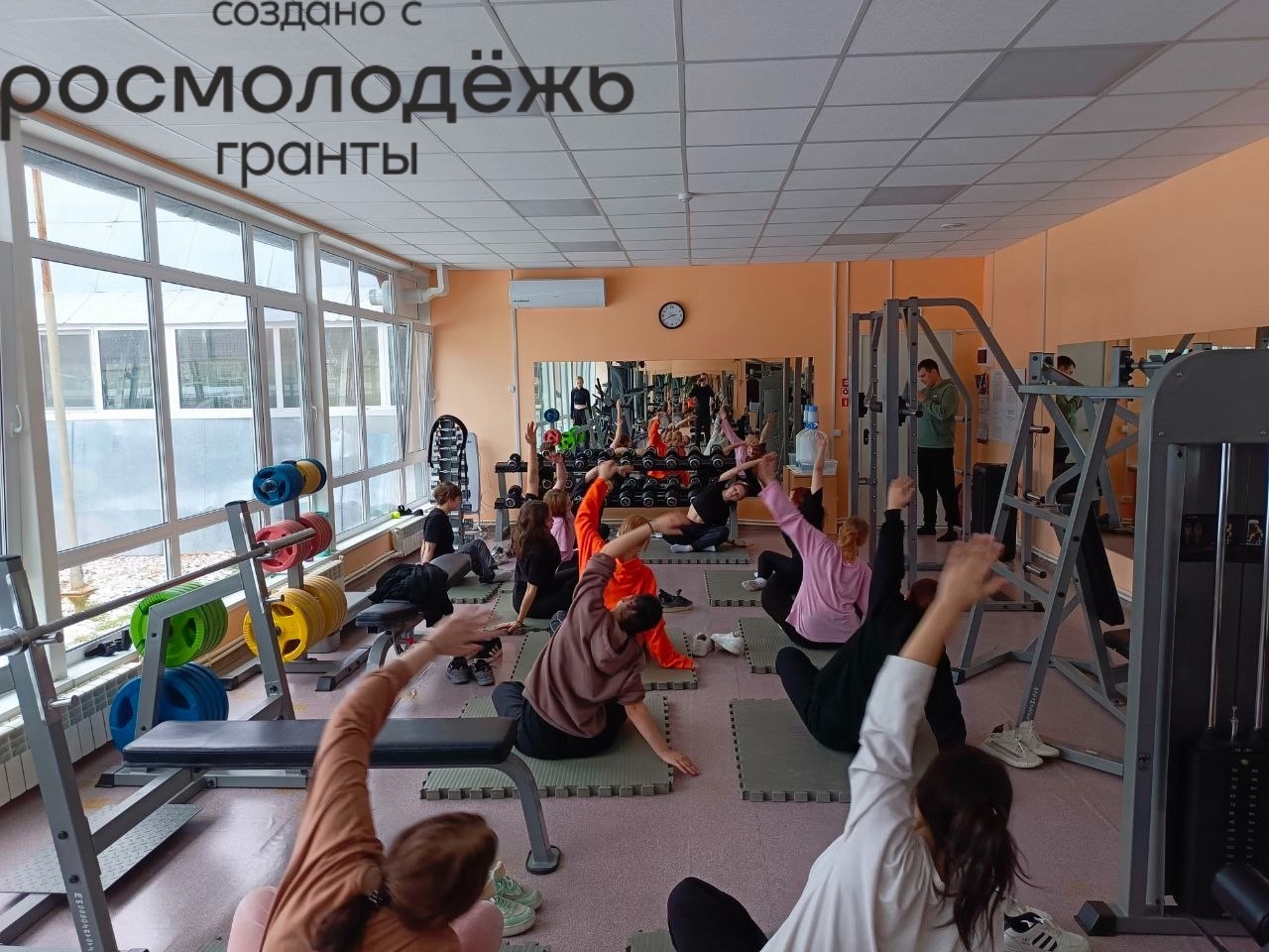 Девушки с проекта «Ступени» зарядились энергией от тюменских спортсменов